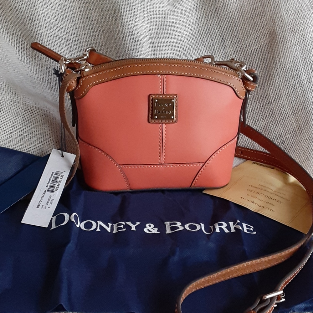 Dooney & Bourke Wexford Leather Mini Domed Crossbo
